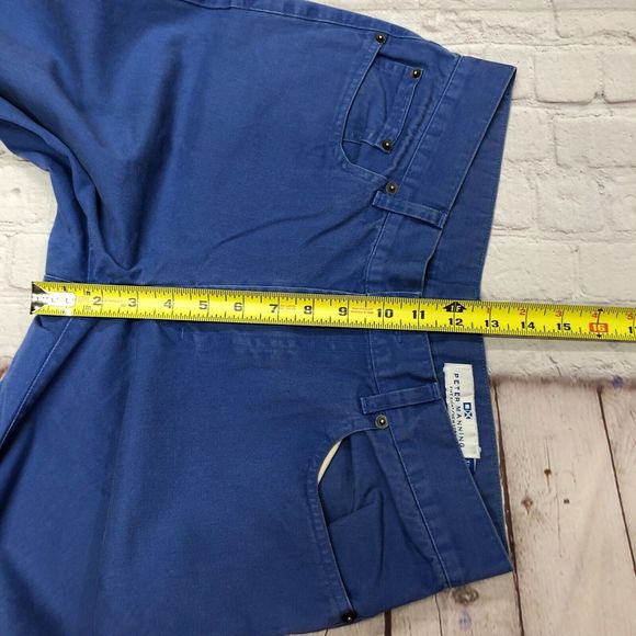 Peter Manning Men Straight Jeans Size 31x30 Blue Denim Made in USA B226 -15 - Picture 4 of 16